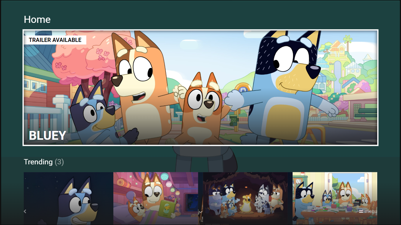 Bluey App Screenshot